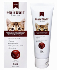 Lefko HairBall Enzyme Para Gato 